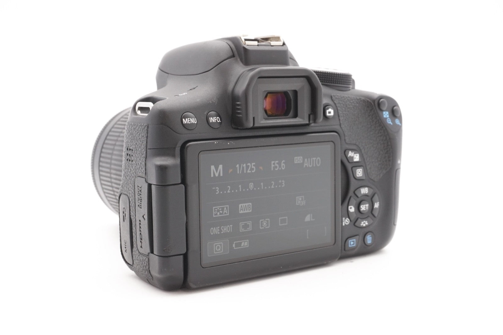 Canon EOS 750D Digitalkamera + EF-S 18-55mm IS STM Kamera DSLR Kit | Refurbished