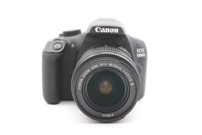 Canon EOS 1300D Digitalkamera DSLR Kamera + EF-S 18-55mm III Kit | Refurbished