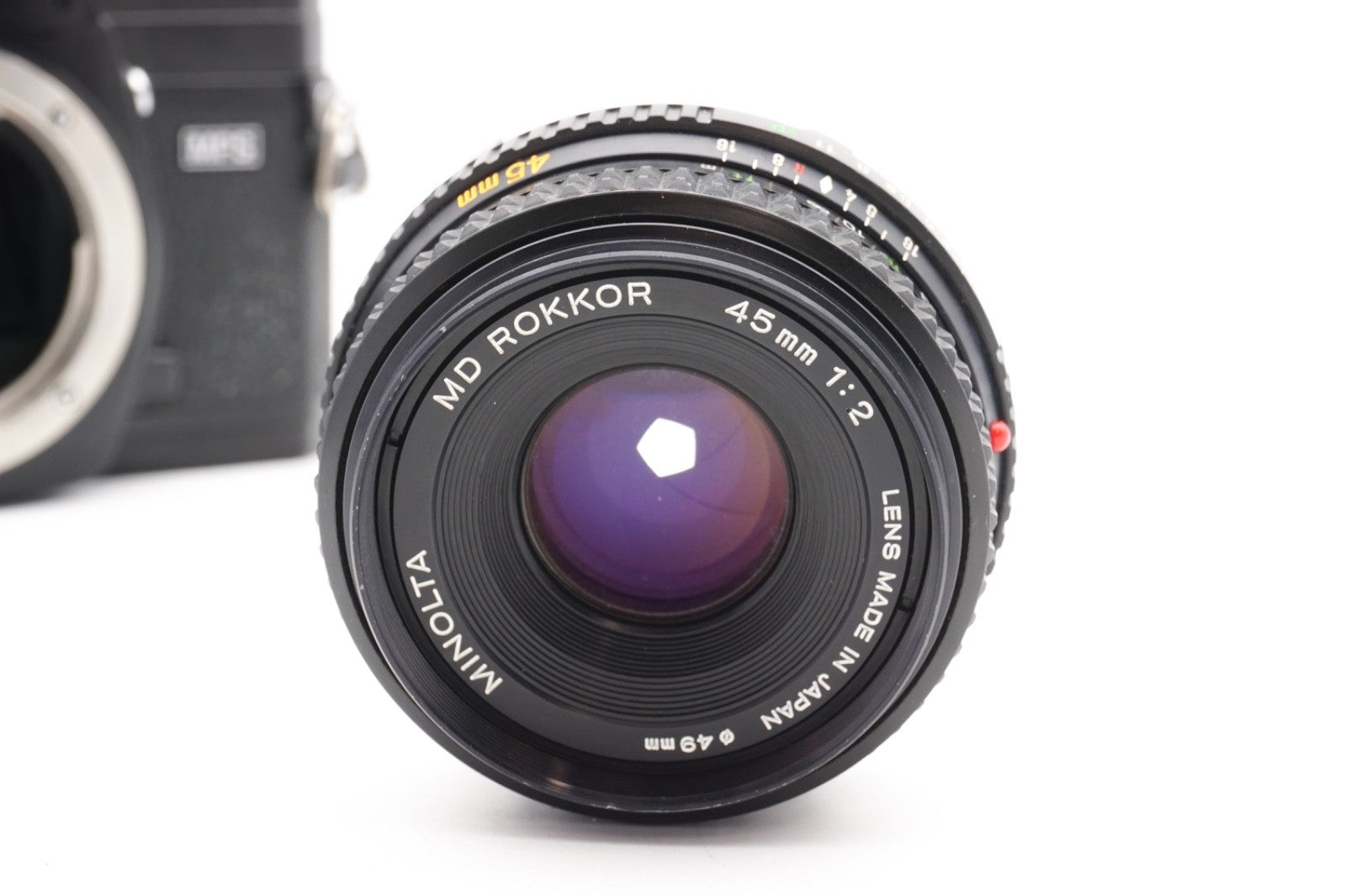Minolta X-700 Kamera + 45mm f2 Lens analoge Spiegelreflexkamera SLR - Gewartet