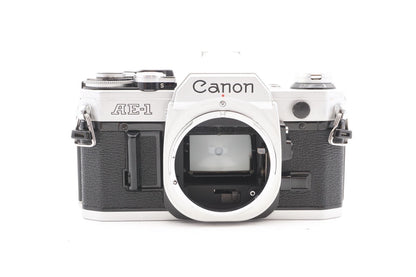 Canon AE-1 Kamera + 50mm Objektiv analoge Spiegelreflexkamera SLR - Gewartet