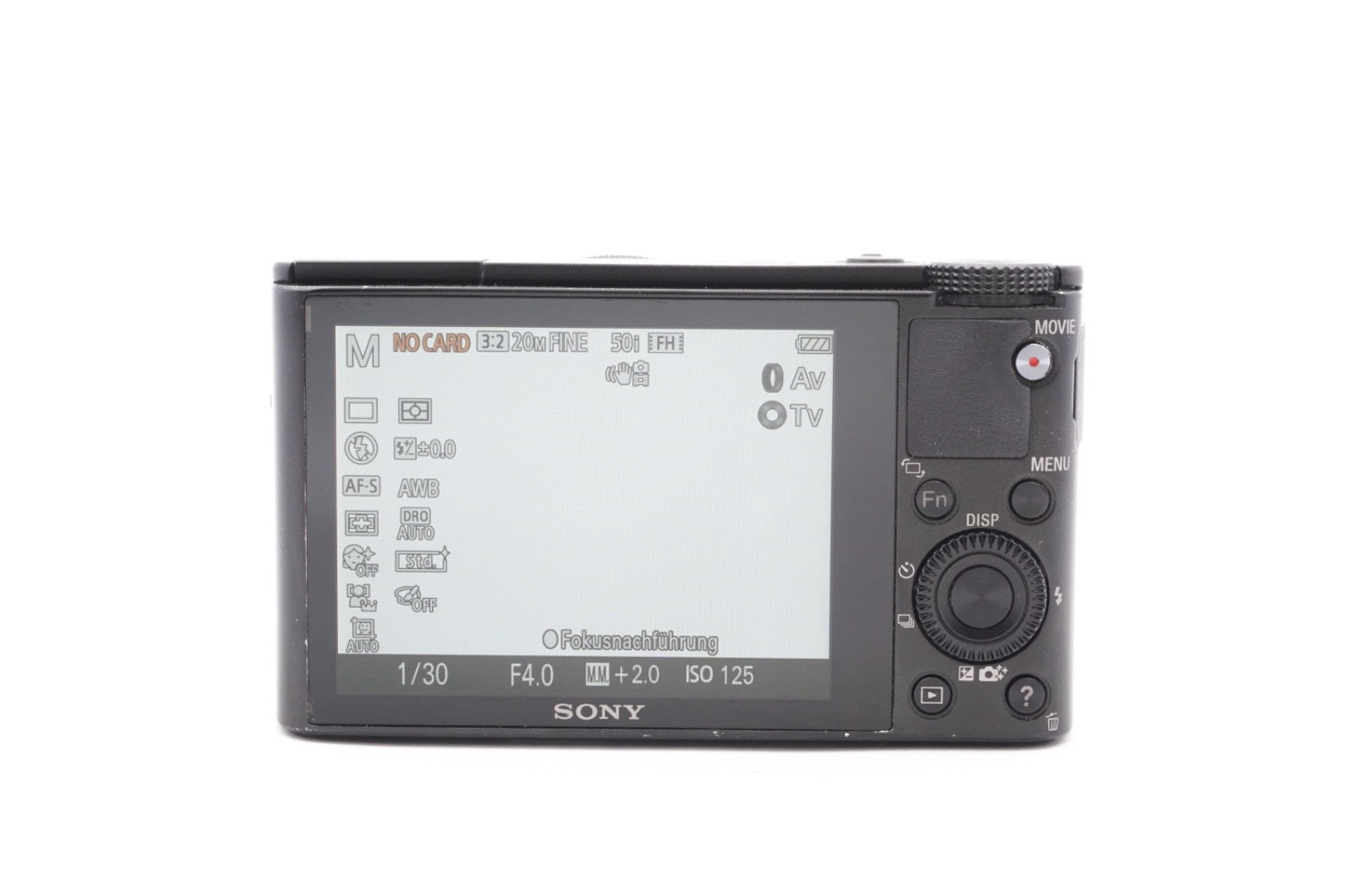 Sony DSC-RX100 Digitalkamera Kamera Kompaktkamera CyberShot Zoom  - Refurbished