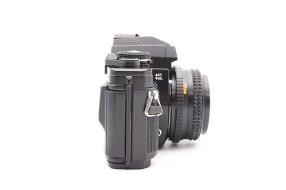 Minolta X-700 Kamera + 45mm f2 Lens analoge Spiegelreflexkamera SLR - Gewartet