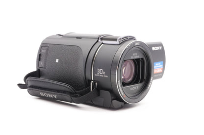Sony FDR-AX43 4K Camcorder Videokamera 20x Zoom Stabilisierung – Refurbished