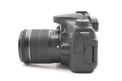 Canon EOS 70D DSLR Digitalkamera Kamera Kit EF-S 18-55mm Objektiv – Refurbished