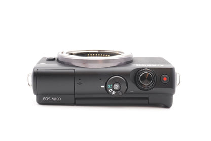 Canon EOS M100 Systemkamera Digitalkamera Kamera Kit 15-45mm Lens – Refurbished