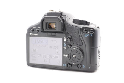 Canon EOS 450D DSLR Digitalkamera Kamera Kit 18-55mm III Objektiv – Refurbished