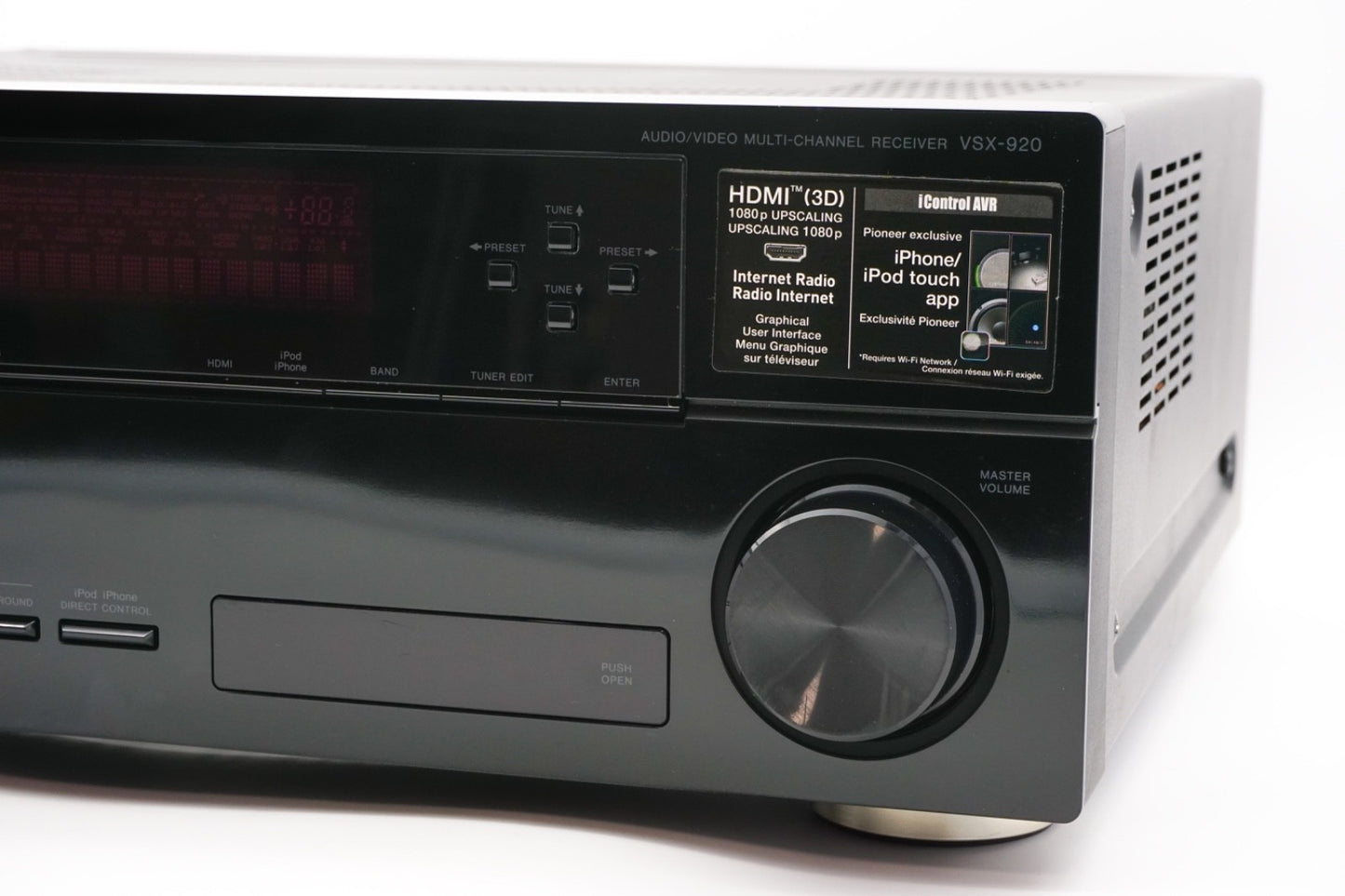 Pioneer VSX-920 7.1 AV-Receiver 4x HDMI AirPlay DLNA Heimkino – Refurbished