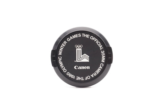 Canon C-52 1980 Olympic Winter Games 52 mm Objektivdeckel Lens Cap FD mount