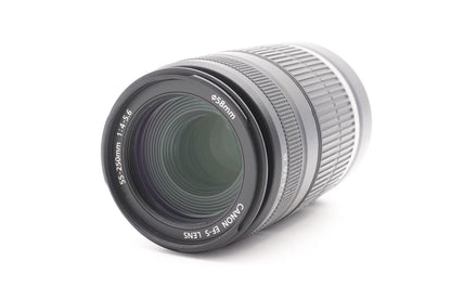 Canon EF-S 55-250mm f4-5.6 IS Zoom Objektiv Tele Lens EOS | Refurbished