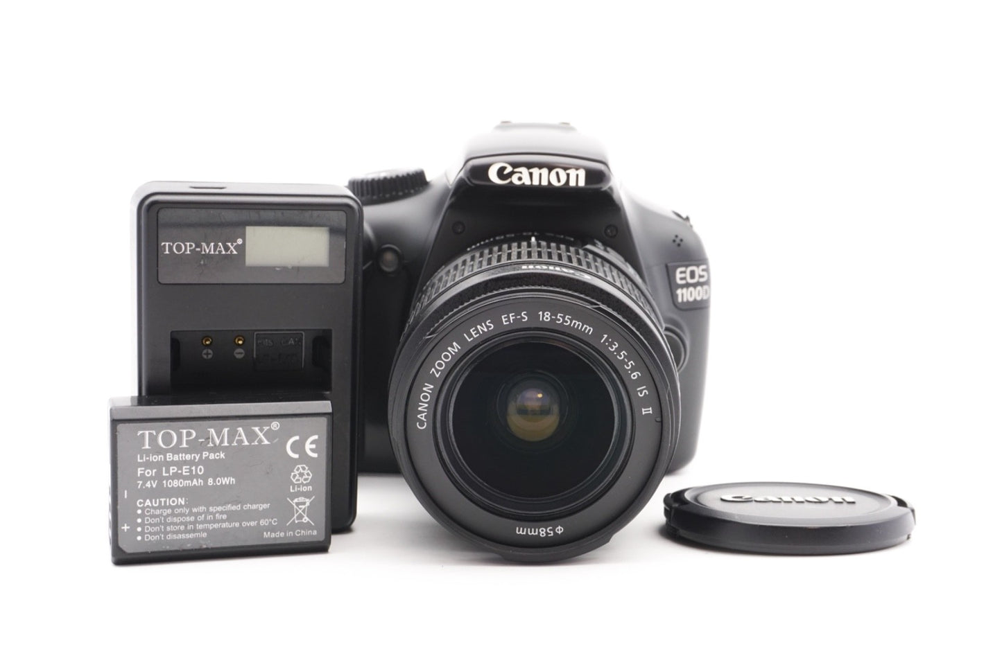 Canon EOS 1100D Digitalkamera + EF-S 18-55mm IS II Kamera DSLR Kit - Refurbished