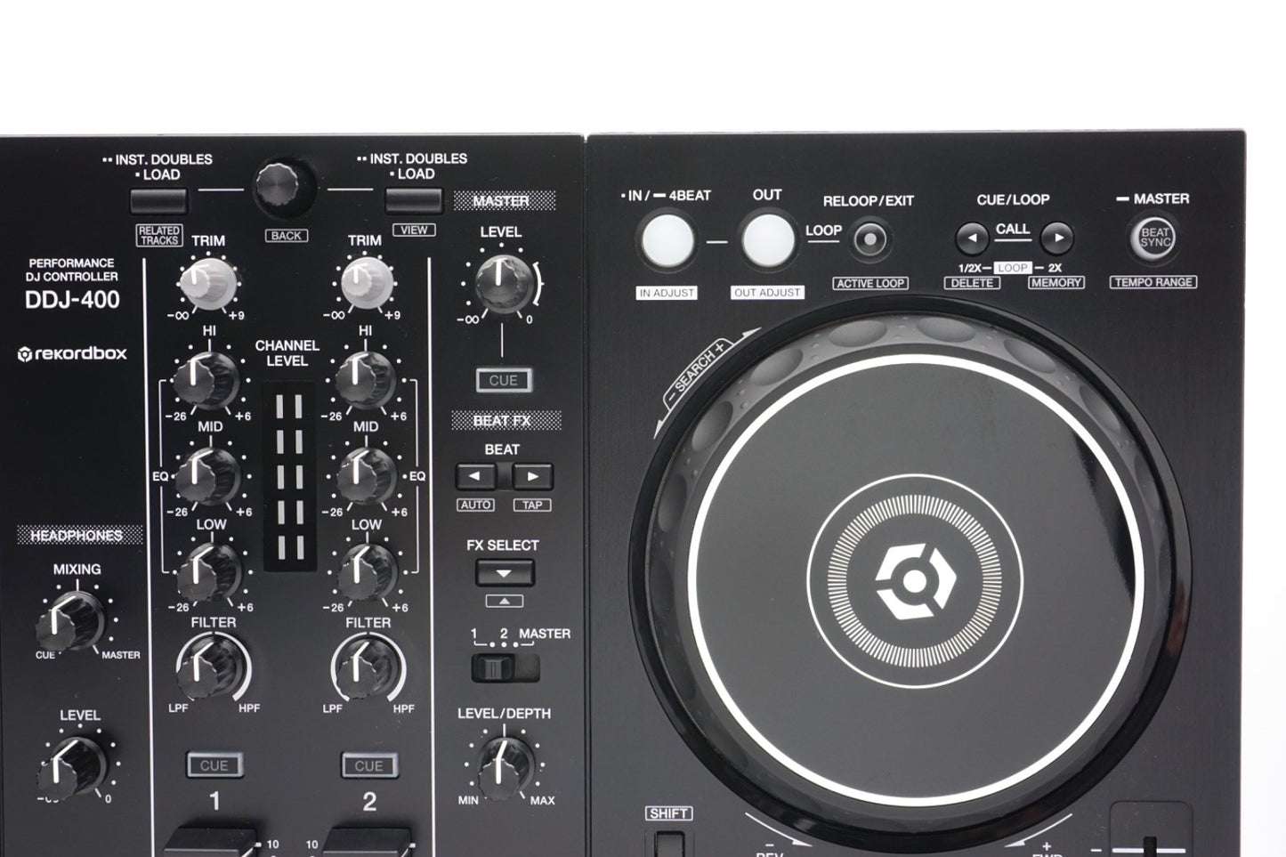 Pioneer DDJ-400 Smart DJ Controller 2-Deck Mischpult USB – Refurbished