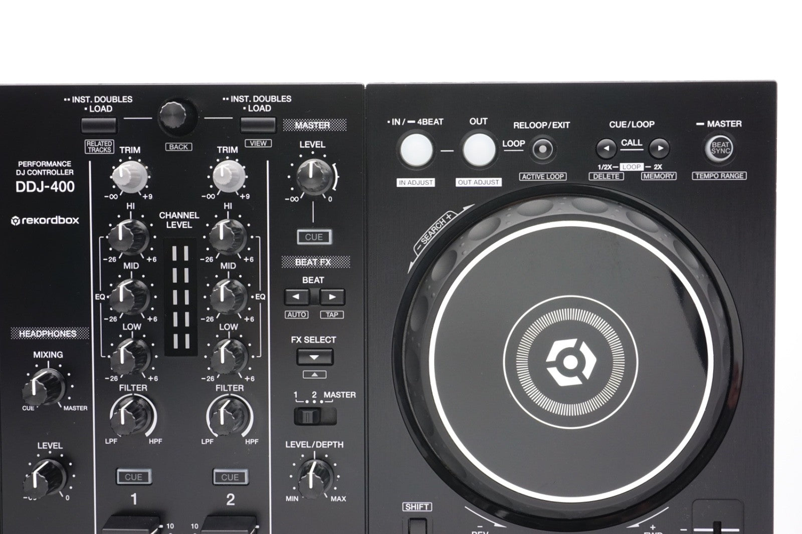 Pioneer DDJ-400 Smart DJ Controller 2-Deck Mischpult USB – Refurbished