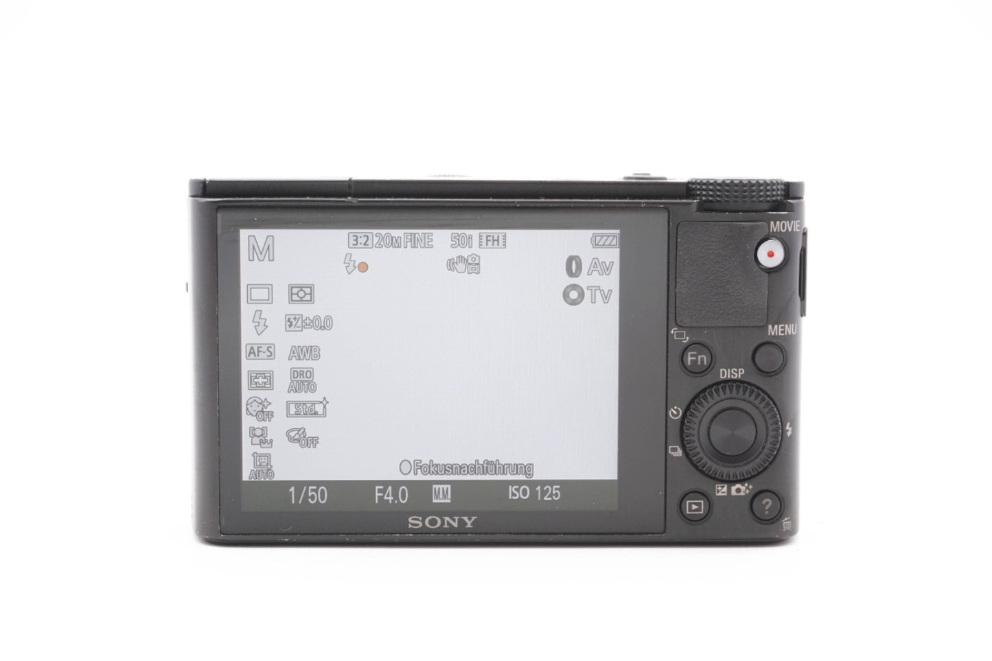 Sony DSC-RX100 Digitalkamera Kamera Kompaktkamera CyberShot Zoom  - Refurbished