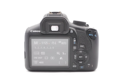 Canon EOS 1300D Digitalkamera DSLR Kamera + EF-S 18-55mm III Kit | Refurbished