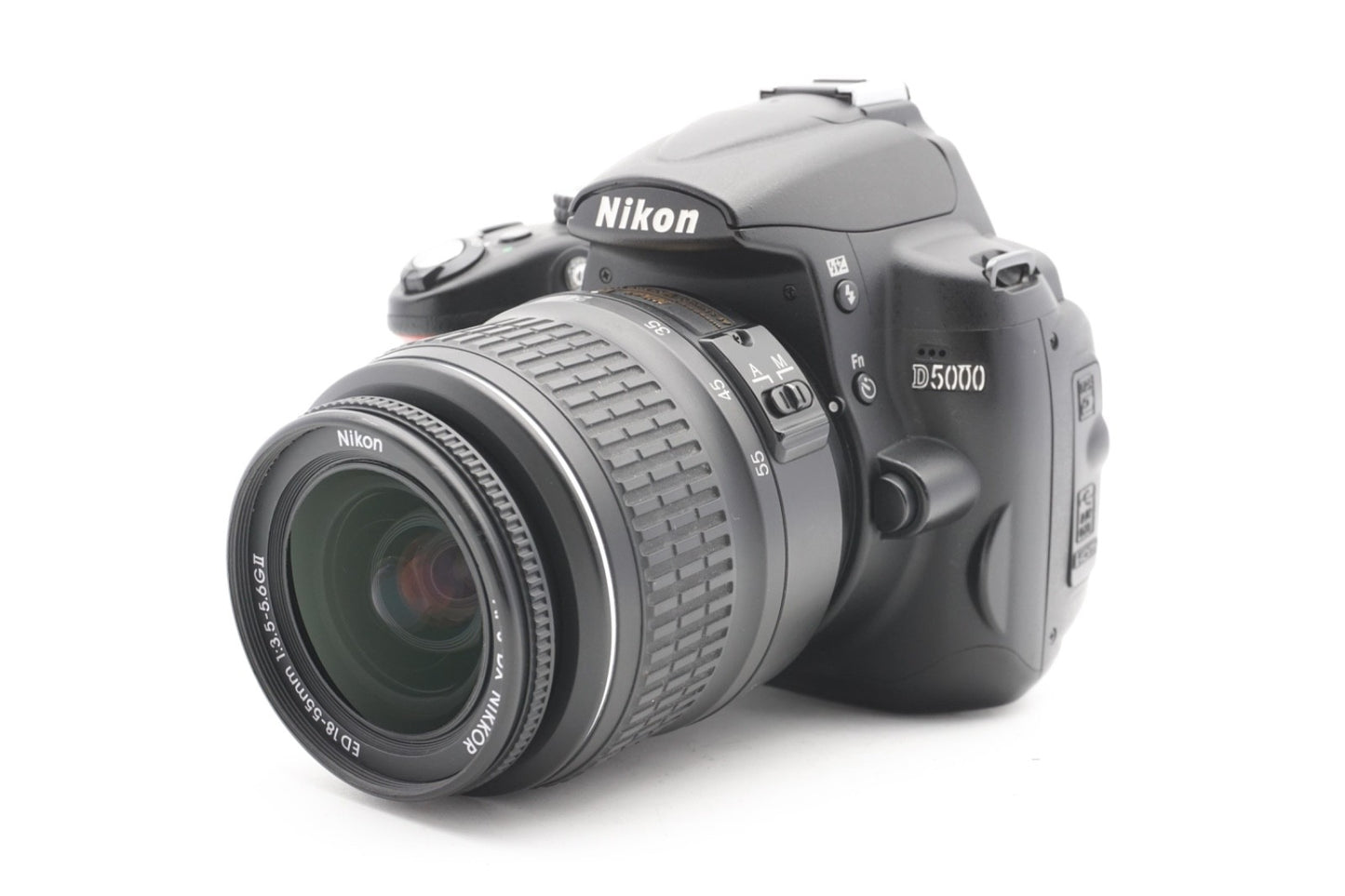 Nikon D5000 DSLR Digitalkamera Kamera Kit 18-55mm Objektiv Zoom – Refurbished