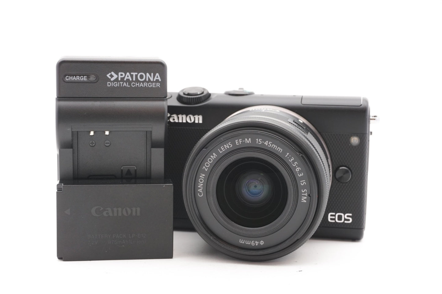 Canon EOS M100 Systemkamera Digitalkamera Kamera Kit 15-45mm Lens – Refurbished