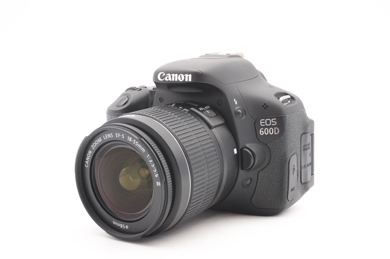 Canon EOS 600D Digitalkamera Kamera + EF-S 18-55mm III Objektiv | Refurbished