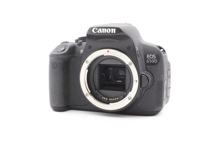 Canon EOS 650D Digitalkamera Body DSLR Spiegelreflex Kamera – Refurbished