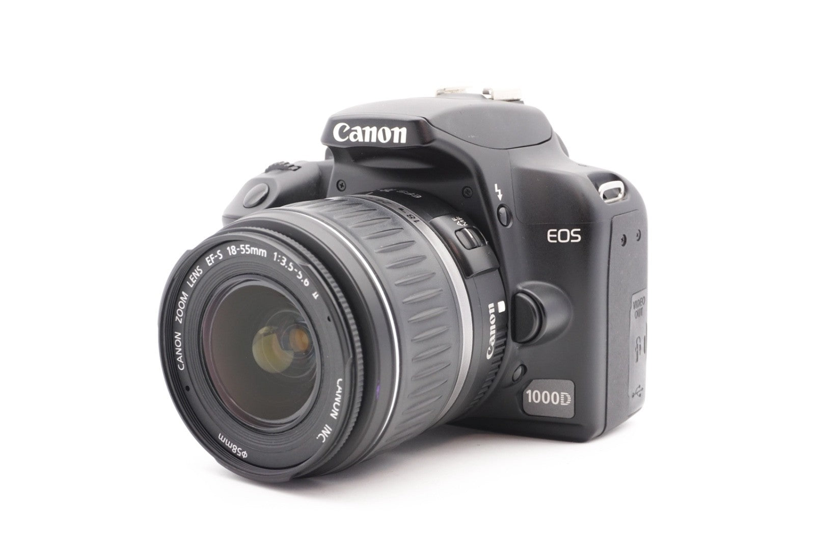 Canon EOS 1000D Digitalkamera Spiegelreflex Kamera + EF-S 18-55mm II Refurbished