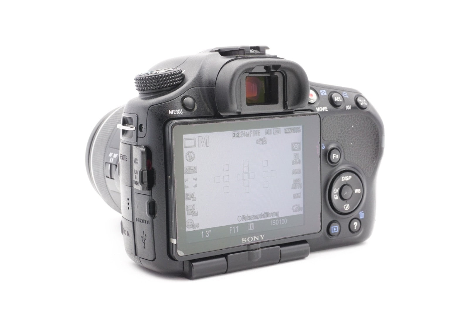 Sony Alpha A65 Digitalkamera DSLR Kamera + Sony A 18-55mm SAM Kit | Refurbished