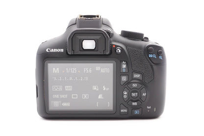 Canon EOS 1300D Digitalkamera DSLR Kamera + EF-S 18-55mm IS II Kit | Refurbished