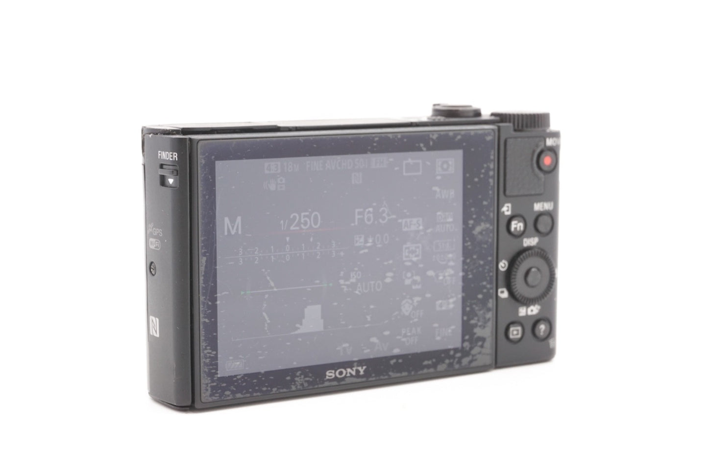 Sony DSC-HX90V Digitalkamera Reisezoom Kompaktkamera 30x Zoom GPS | Refurbished