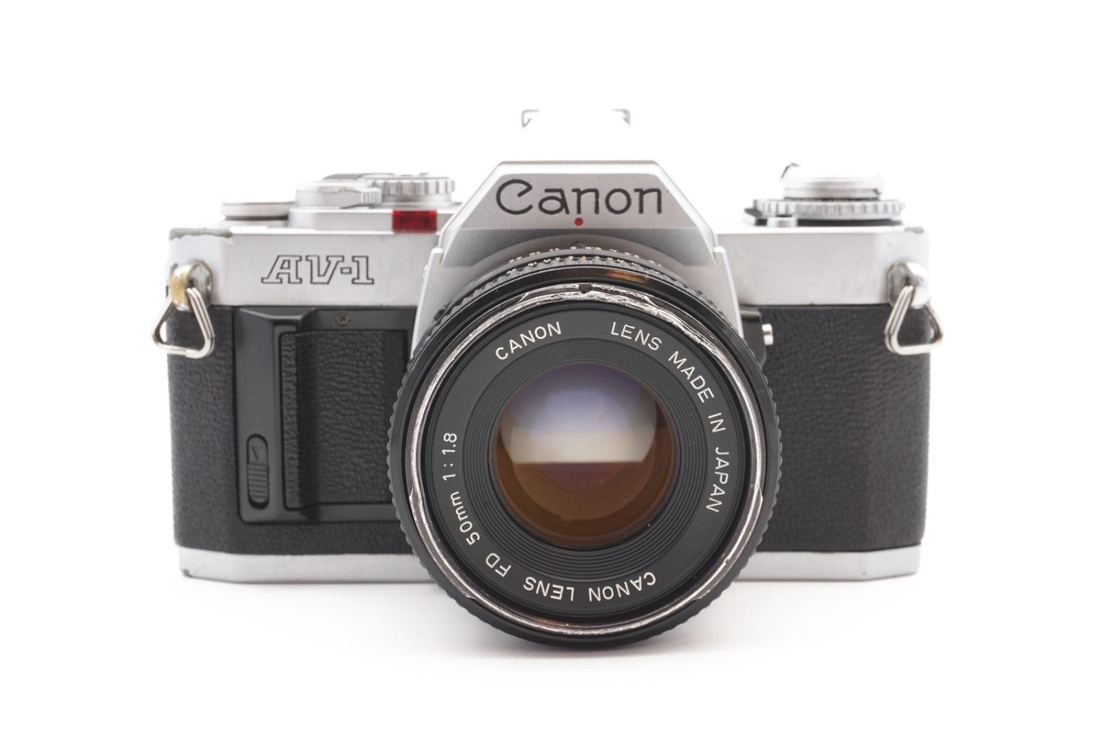 Canon AV-1 Analog SLR Kamera Kit 50mm f1.8 Objektiv – Gewartet