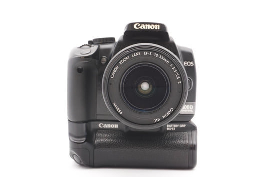 Canon EOS 400D Digitalkamera Kamera DSLR + EF-S 18-55mm Lens Kit | Refurbished