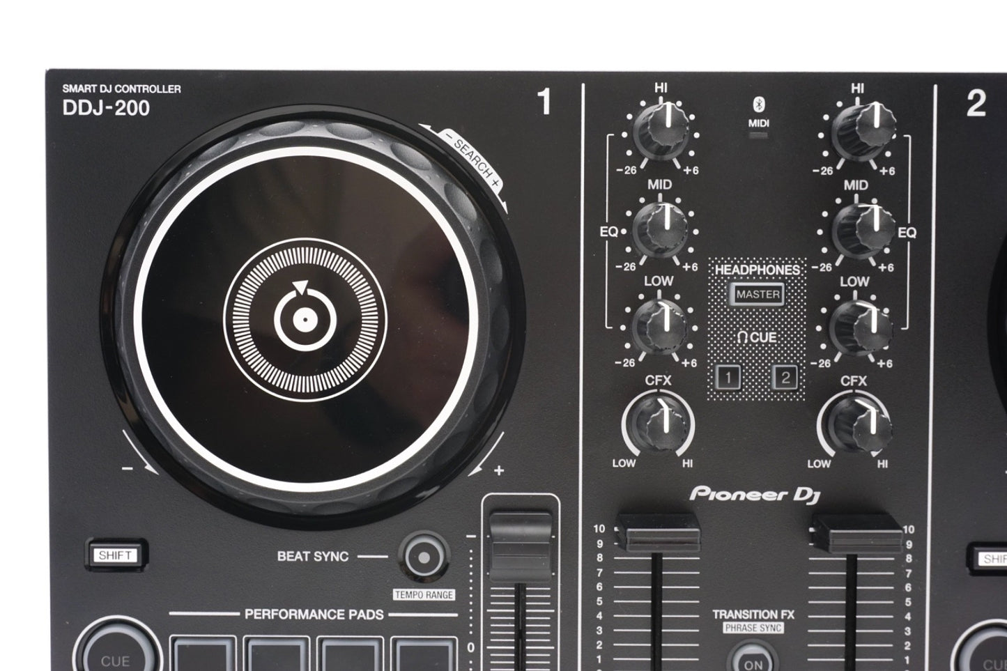 Pioneer DDJ-200 Smart DJ Controller 2-Deck Mischpult USB – Refurbished