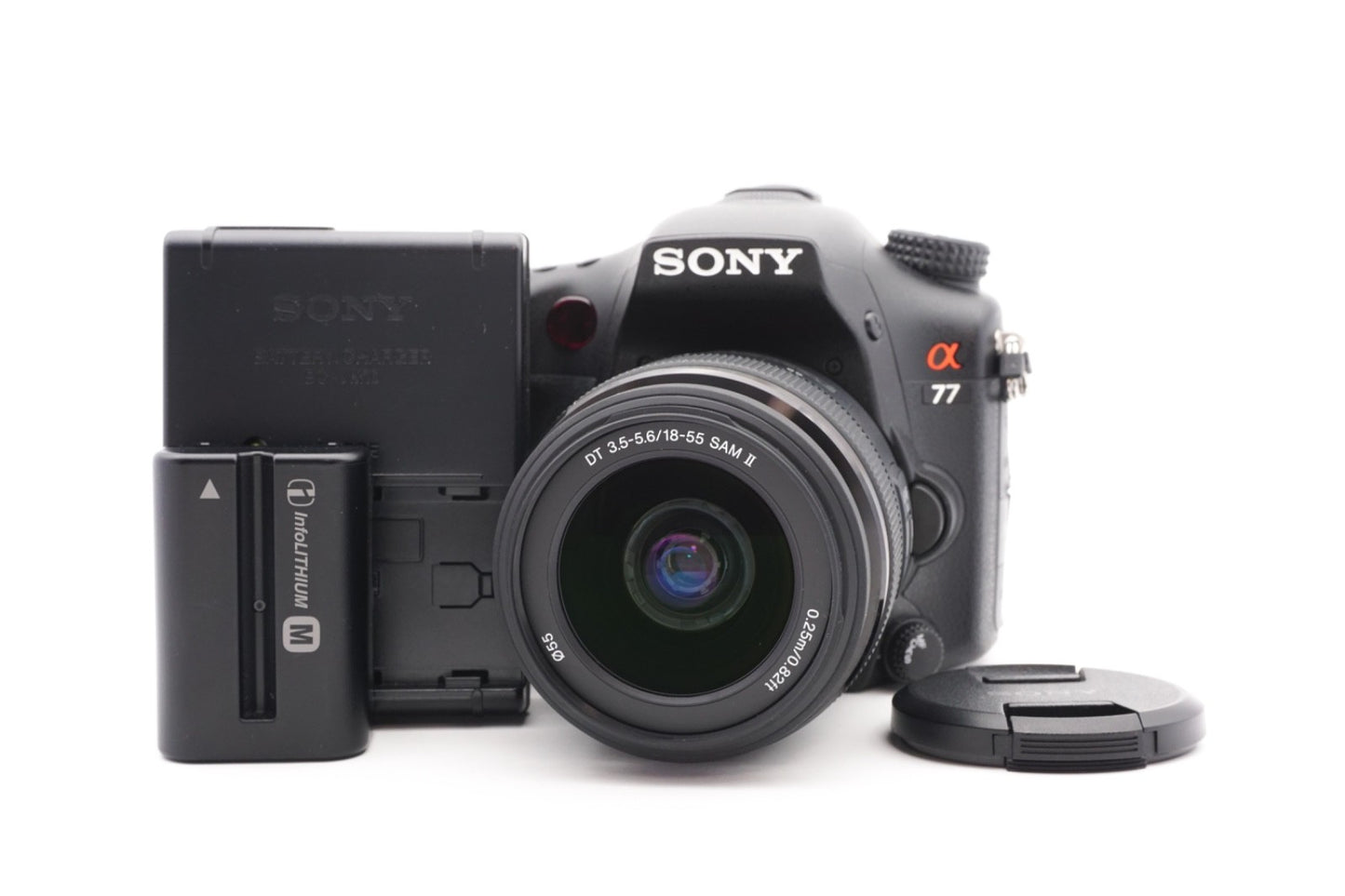 Sony Alpha A77 Digitalkamera + Sony A 18-55mm SAM II Kamera Kit | Refurbished