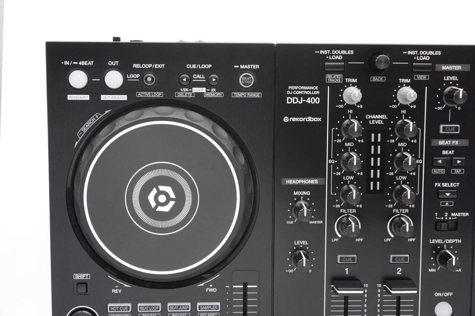 Pioneer DDJ-400 Smart DJ Controller 2-Deck Mischpult USB – Refurbished