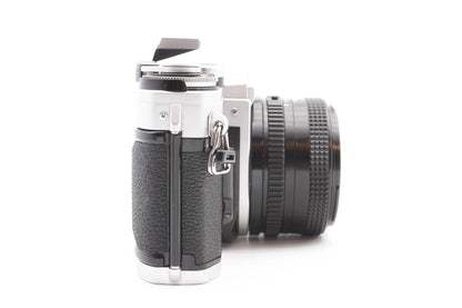 Canon AE-1 Kamera + 50mm Objektiv analoge Spiegelreflexkamera SLR - Gewartet