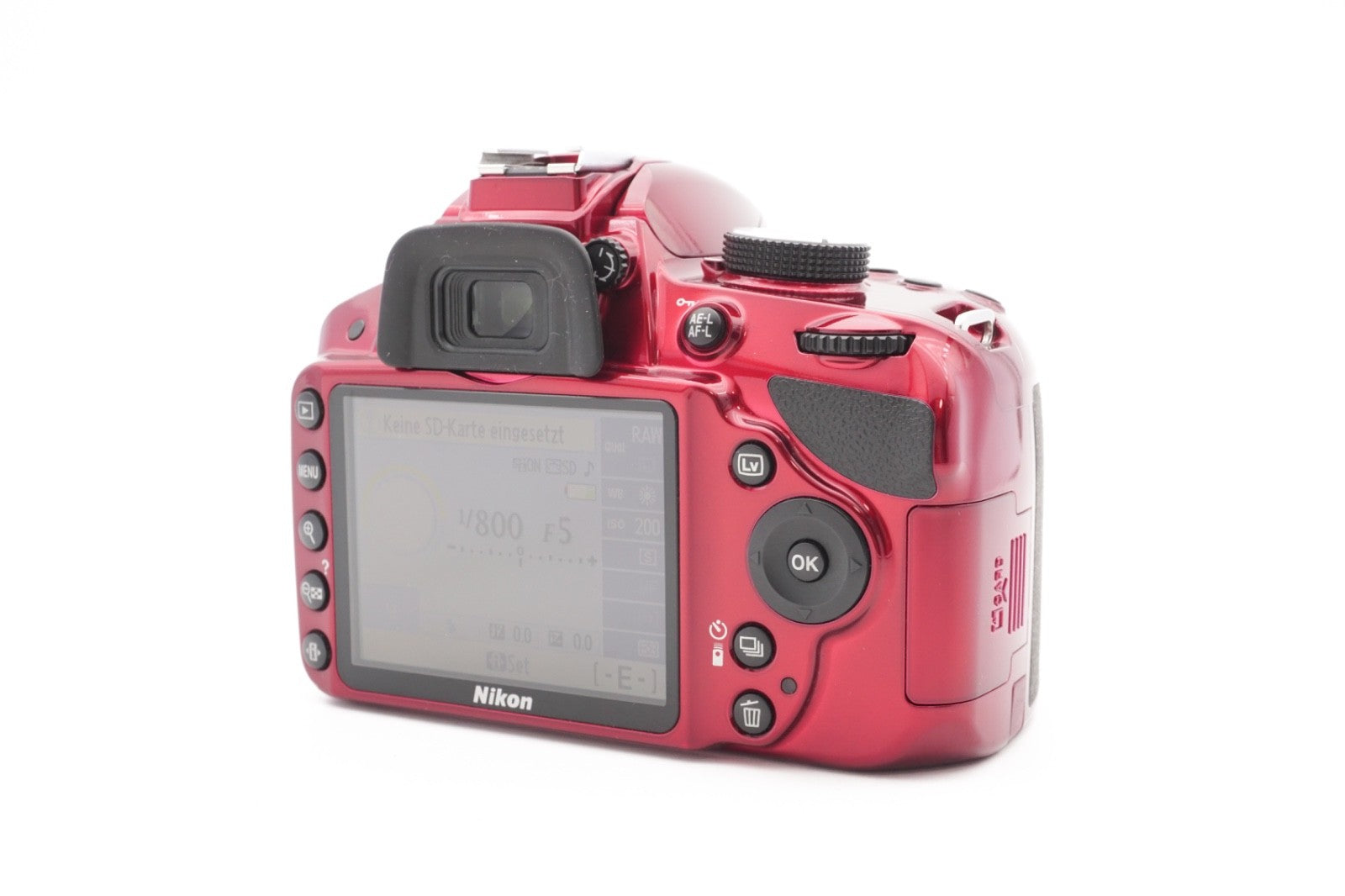 Nikon D3200 Digitalkamera Spiegelreflexkamera DSLR + AF-S 18-55mm - Refurbished