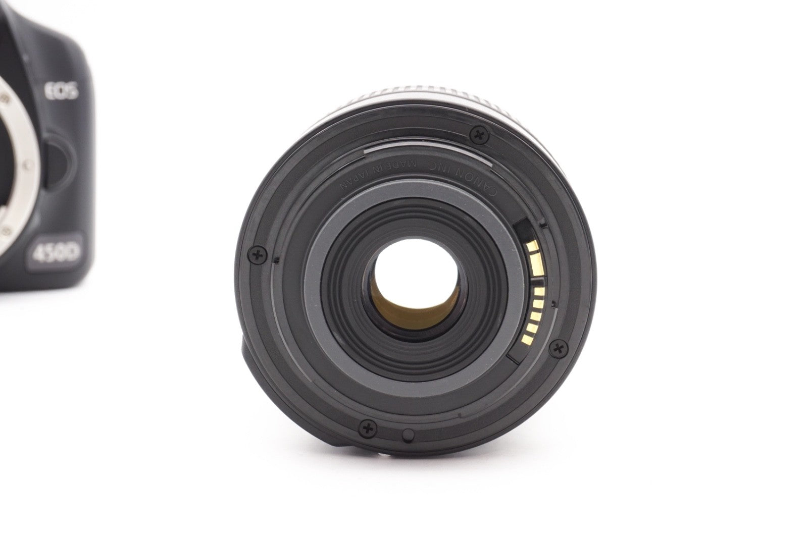 Canon EOS 450D DSLR Digitalkamera Kamera Kit 18-55mm IS Objektiv – Refurbished