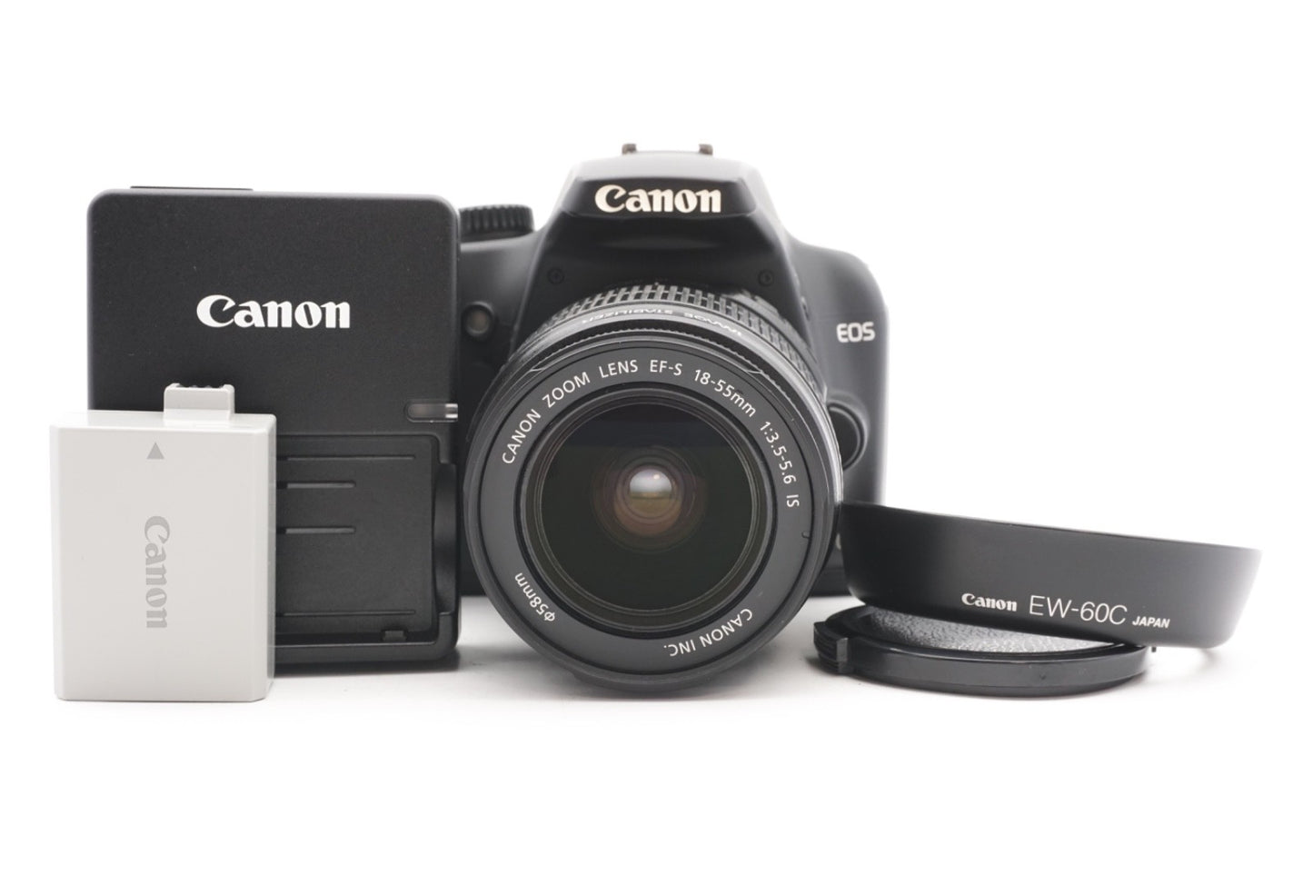 Canon EOS 1000D DSLR Digitalkamera Kamera Kit 18-55mm Objektiv – Refurbished