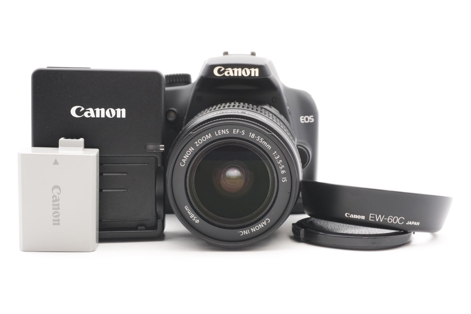 Canon EOS 1000D DSLR Digitalkamera Kamera Kit 18-55mm Objektiv – Refurbished