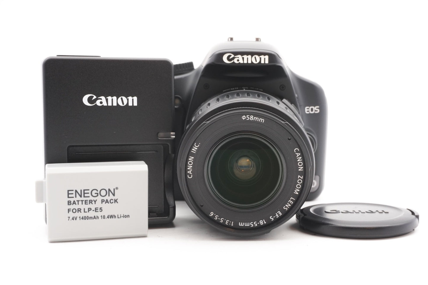 Canon EOS 450D DSLR Digitalkamera Kamera Kit 18-55mm Objektiv – Refurbished