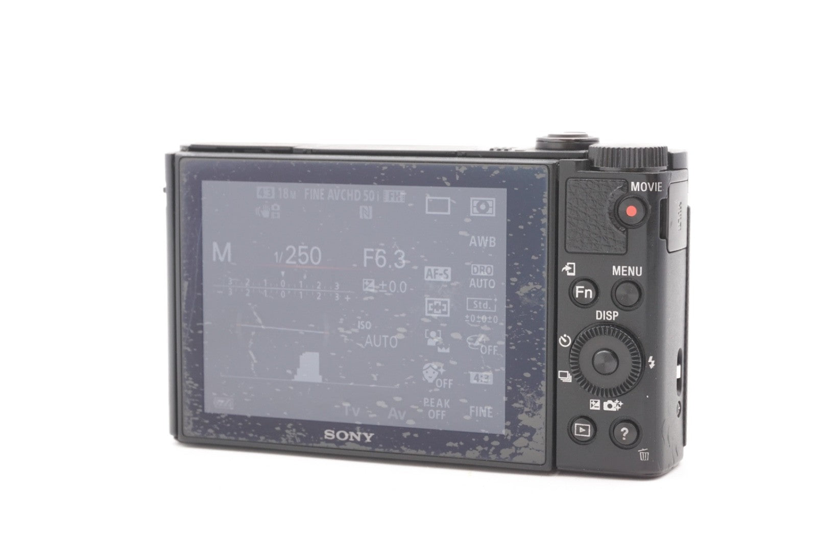 Sony DSC-HX90V Digitalkamera Reisezoom Kompaktkamera 30x Zoom GPS | Refurbished