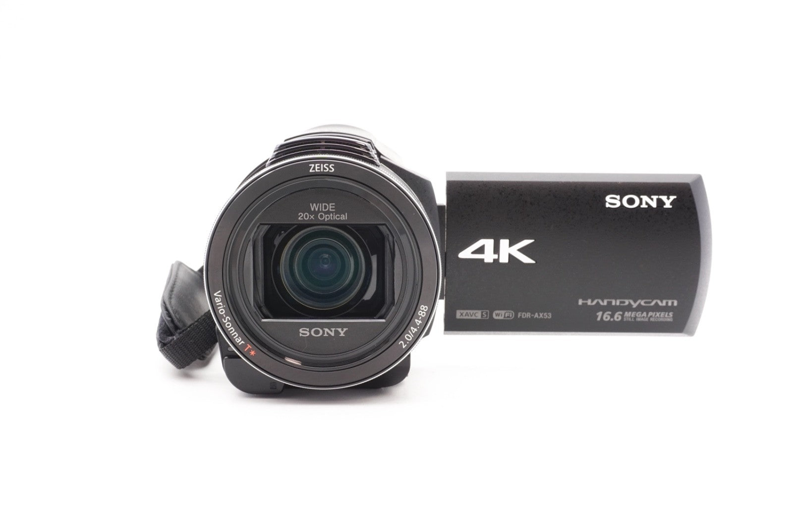 Sony FDR-AX53 4K Camcorder Videokamera Handycam 20x Zoom Stabi – Refurbished