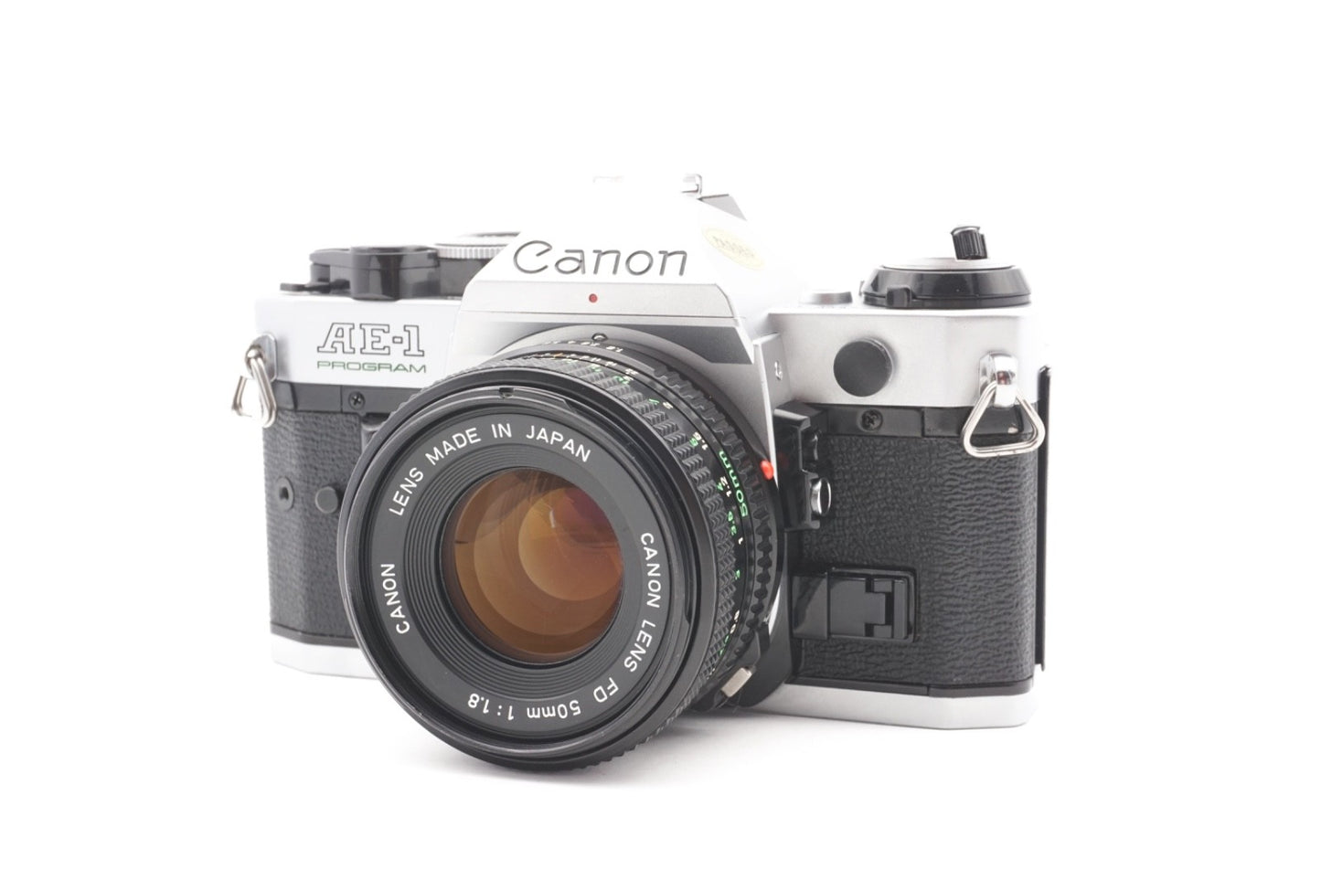 Canon AE-1 Program Kamera + 50mm Objektiv analoge Spiegelreflexkamera - Gewartet