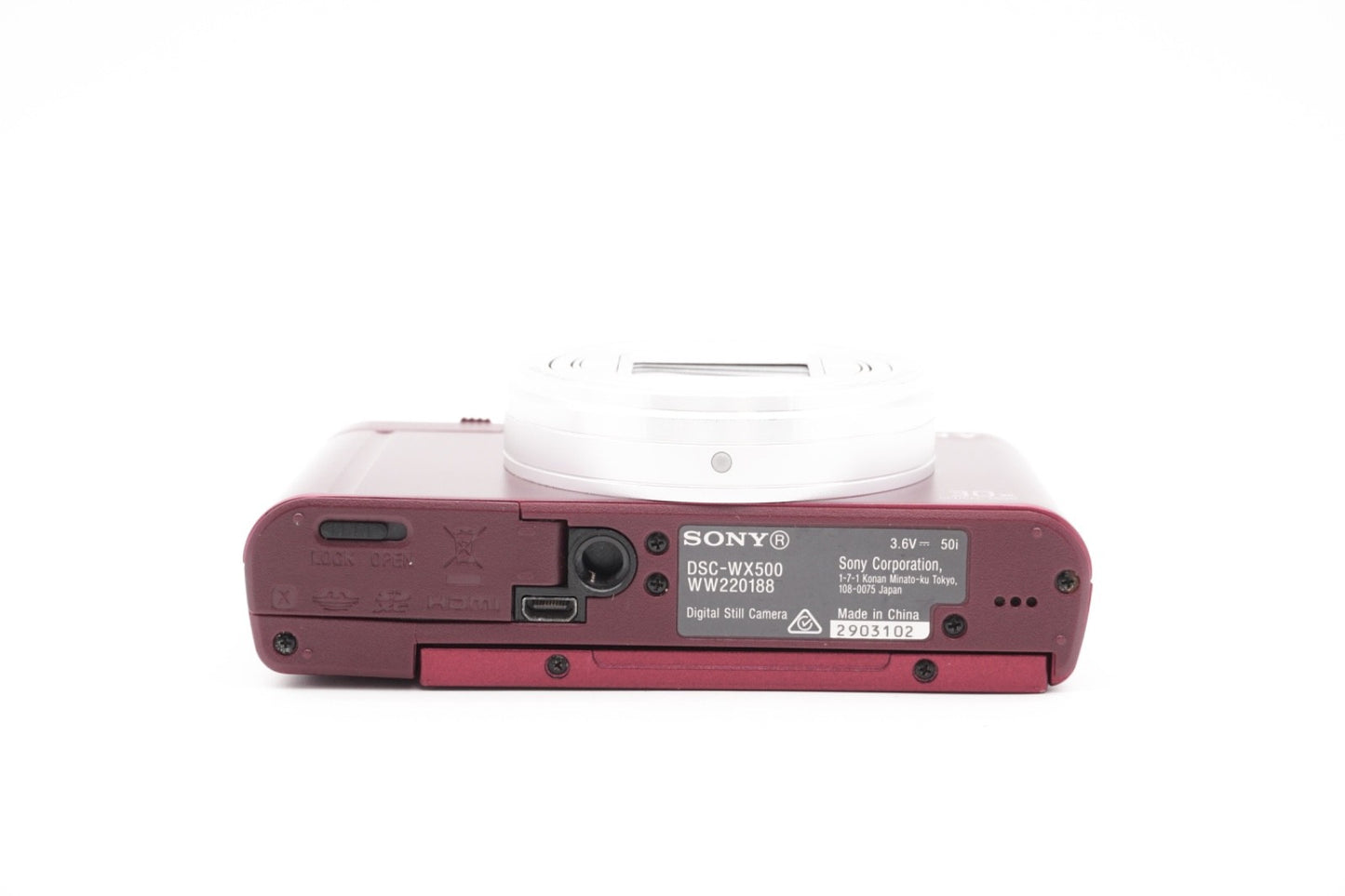 Sony CyberShot DSC-WX500 Digitalkamera Kamera Kompaktkamera 30x Zoom Refurbished