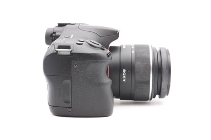 Sony Alpha A65 Digitalkamera DSLR Kamera + Sony A 18-55mm SAM Kit | Refurbished