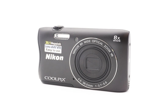 Nikon Coolpix S3700 Digitalkamera Kompaktkamera Kamera 8x Zoom – Refurbished