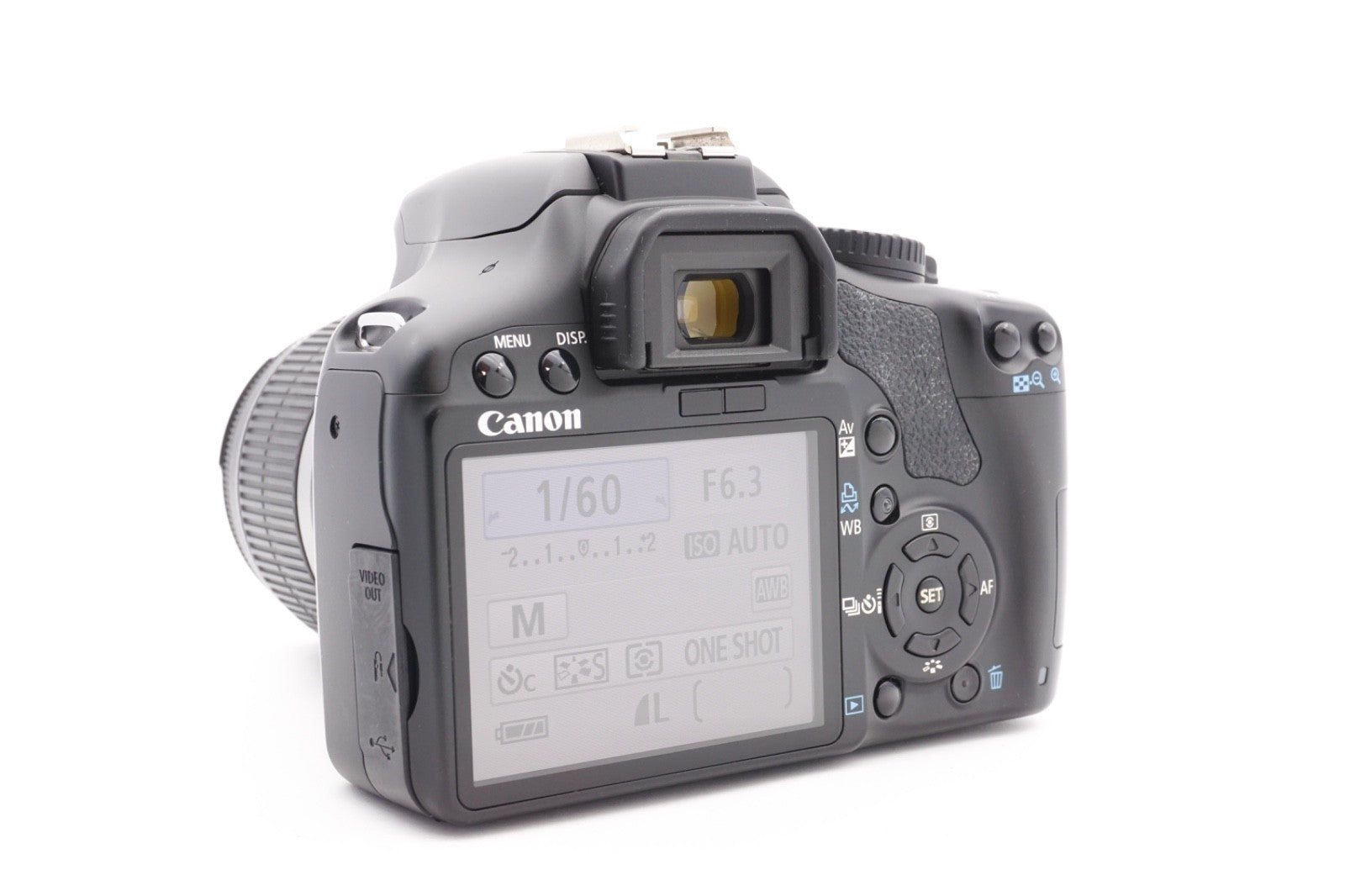 Canon EOS 450D DSLR Digitalkamera Kamera Kit 18-55mm IS Objektiv – Refurbished