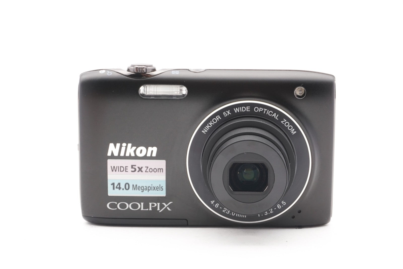 Nikon Coolpix S3100 Digitalkamera 14MP Kamera Schwarz Kompaktkamera Refurbished