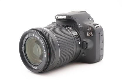 Canon EOS 100D Digitalkamera + EF-S 18-55mm IS STM Spiegelreflex – Refurbished