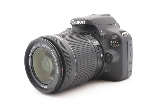 Canon EOS 100D Digitalkamera + EF-S 18-55mm IS STM Spiegelreflex – Refurbished