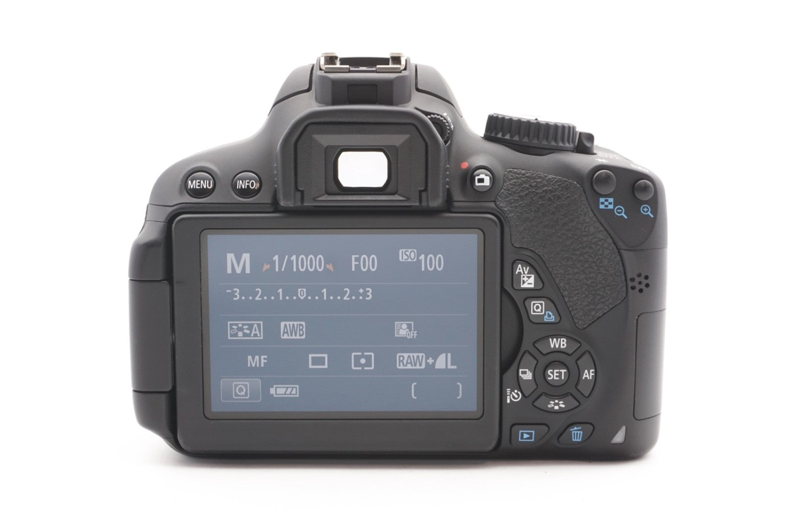 Canon EOS 650D Digitalkamera Body DSLR Spiegelreflex Kamera – Refurbished