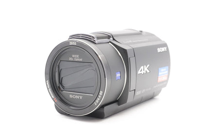 Sony FDR-AX43 4K Camcorder Videokamera 20x Zoom Stabilisierung – Refurbished