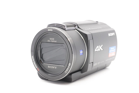 Sony FDR-AX43 4K Camcorder Videokamera 20x Zoom Stabilisierung – Refurbished